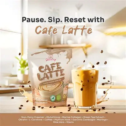 CCGlam Glowming Caffe Latte – Slimming Beauty Coffee Drink for Glowing Skin & Weight Management