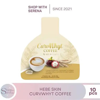 Curvewhyte Coffee by Hebeskin – Slimming & Whitening Coffee Drink for a Leaner, Brighter You
