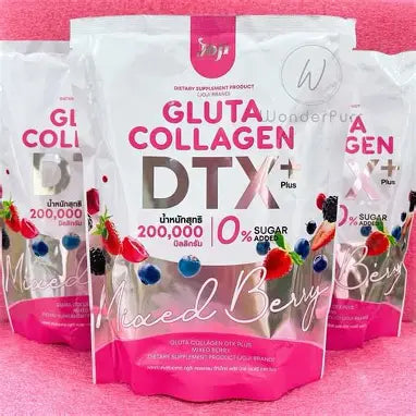 Gluta Collagen DTX Juice – Glutathione, Collagen & Detox Drink for Whitening & Slimming