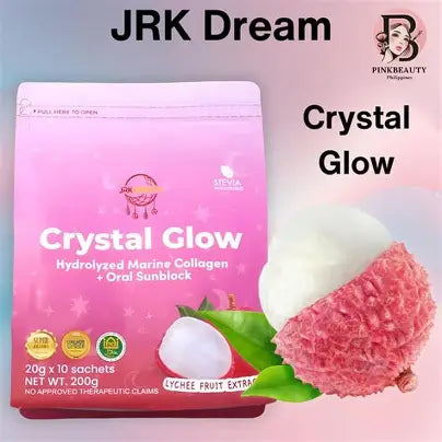 JRK Dream Crystal Glow Lychee – Collagen & Slimming Juice for Radiant Skin