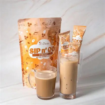 K Drinks Sip & Go Coffee – Detox Slimming Coffee for Weight Management