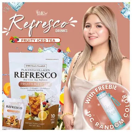 Refresco Fruity Iced Tea – Refreshing Fruit-Infused Iced Tea Drink for a Cool, Delicious Daily Refreshment