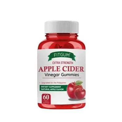 Fitgum Apple Cider Vinegar Gummies – Extra Strength Slimming & Detox