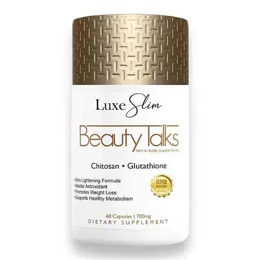 Luxe Slim Beauty Talks – Glutathione & Chitosan Whitening & Slimming Capsules