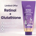 Luxe Organix Retinol Lotion – Anti-Aging Retinol Body Lotion for Firmer, Smoother & Younger-Looking Skin