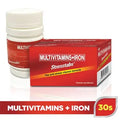 Stresstabs Multivitamins + Iron – Daily Supplement for Energy, Immunity & Vitality